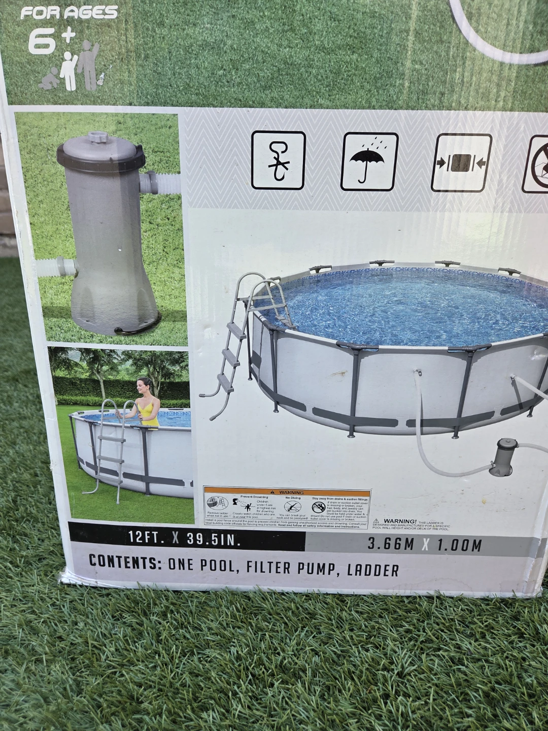 Hydro Force Steel Pro Max Pool Set 12ft x 39.5in - photo 3