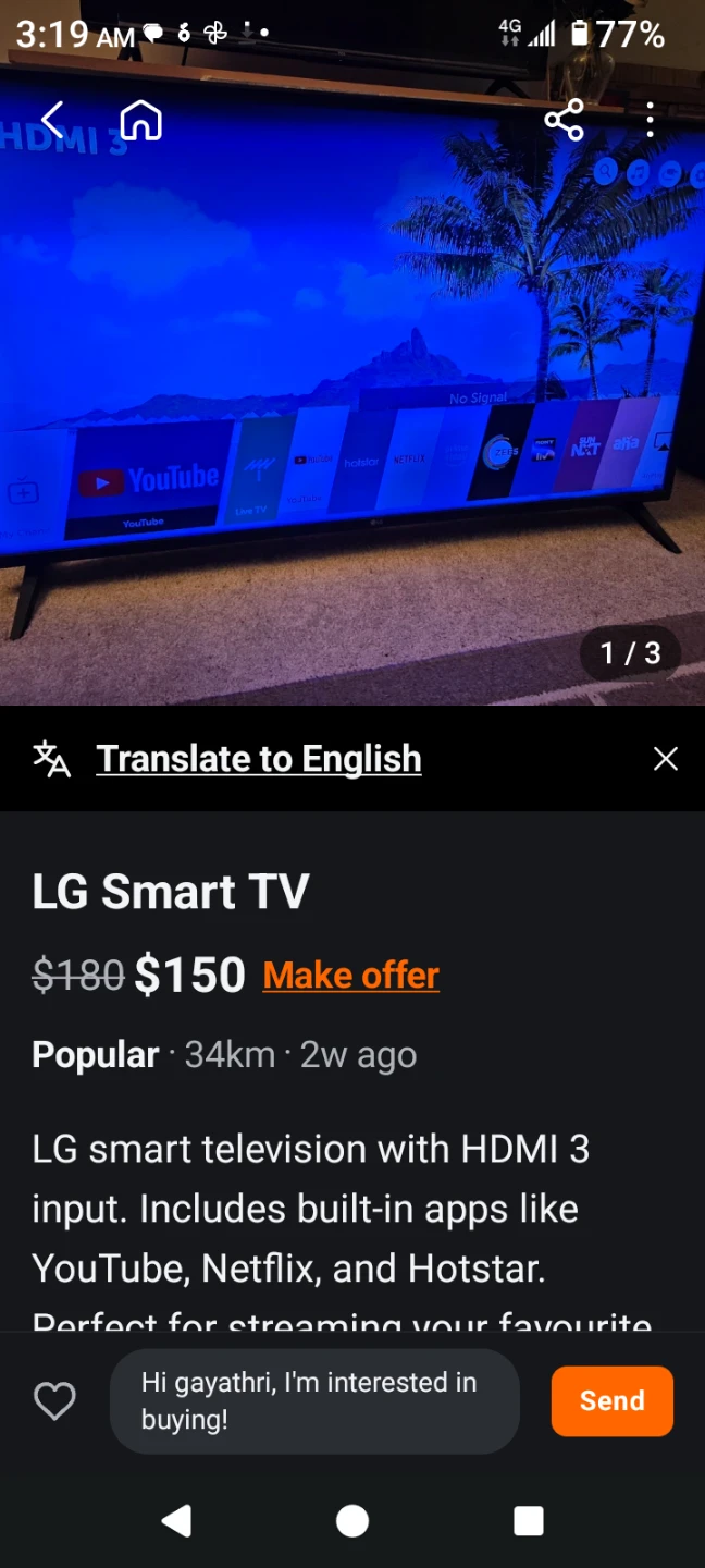 LG Smart TV