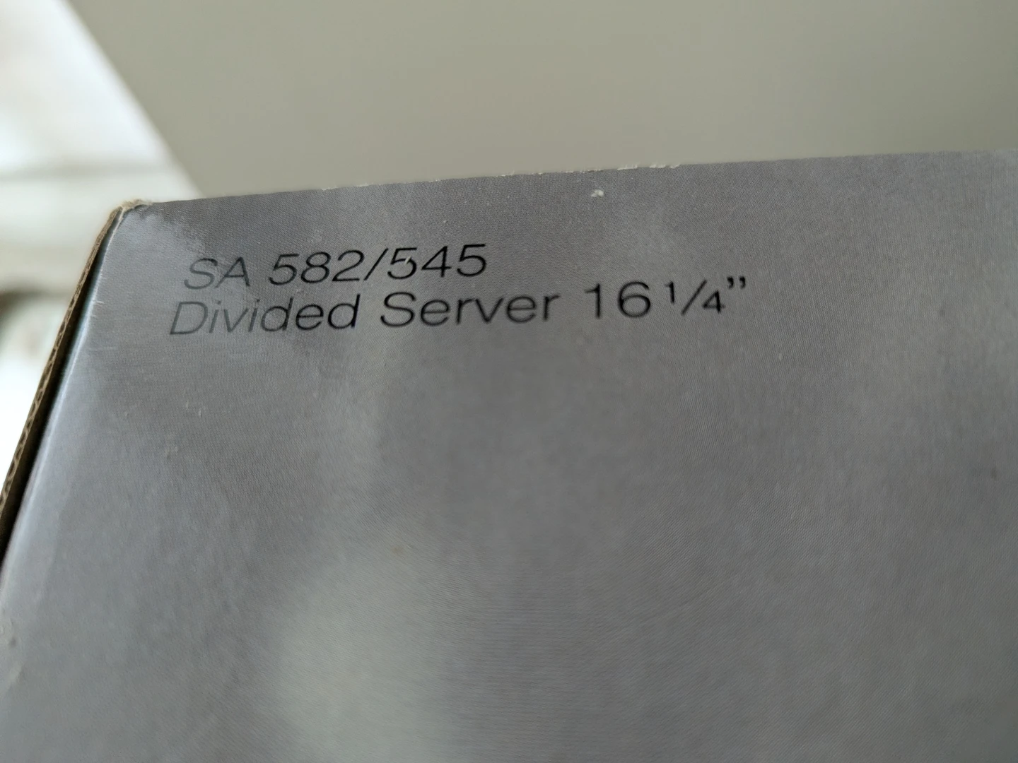 Savoir Vivre Crystal Divided Server 16 1/4" - photo 5