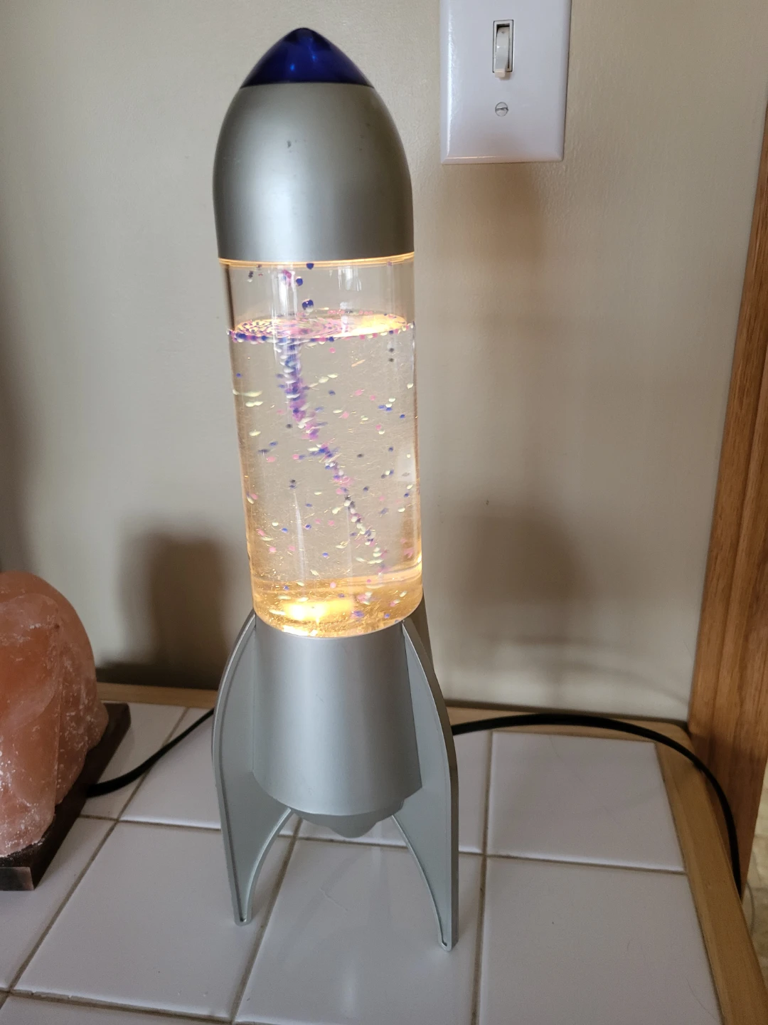 Vintage Rocket Shaped Lava Lamp - photo 4