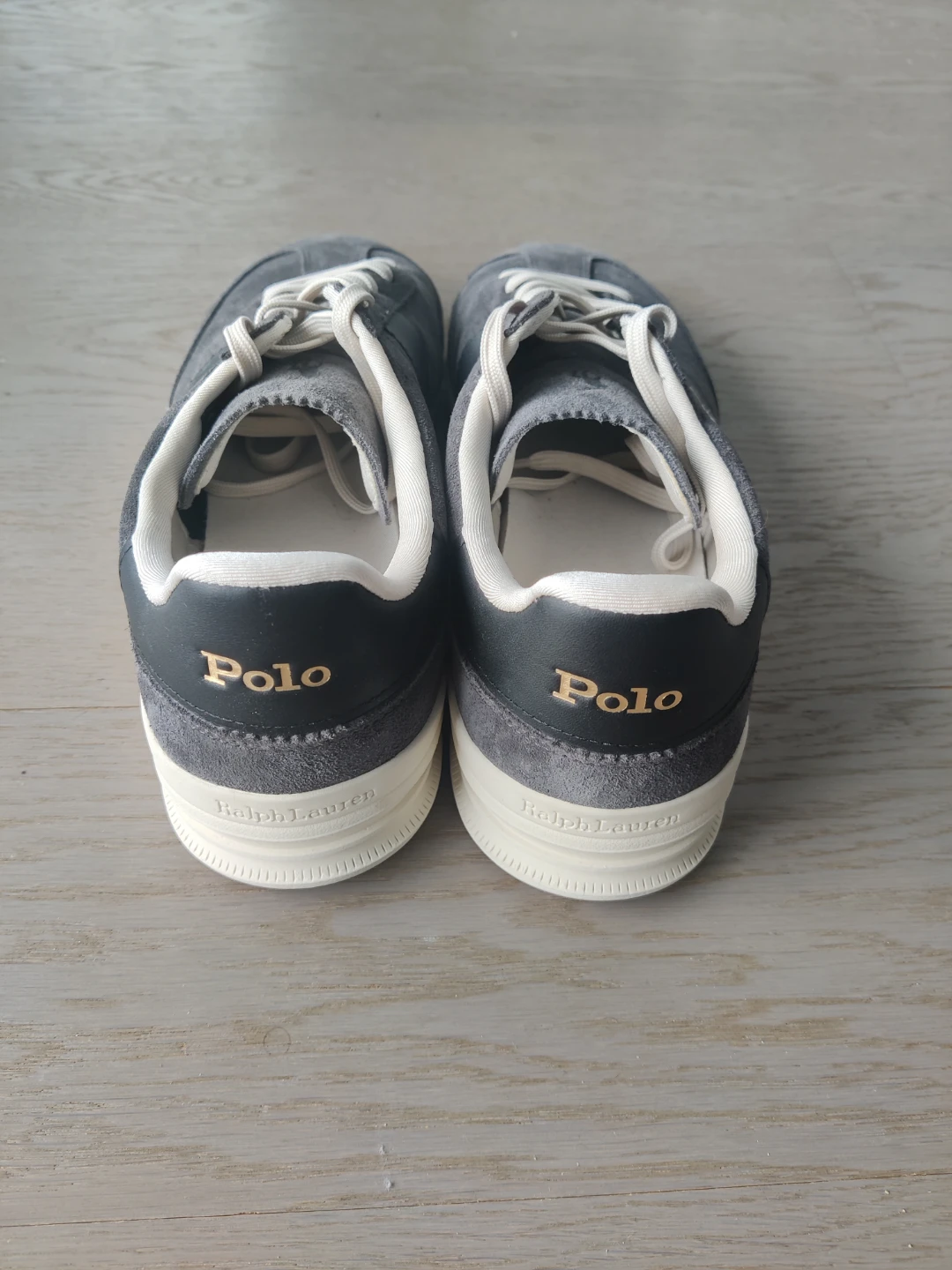 Polo Ralph Lauren Grey Suede Sneakers - photo 3