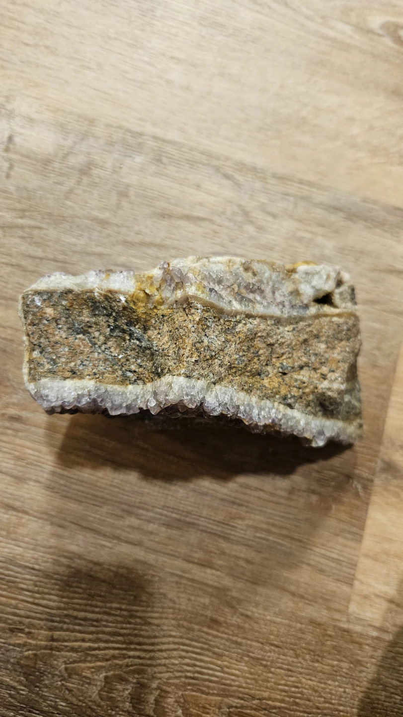 Raw Amethyst Geode Crystal Rock Specimen - photo 4