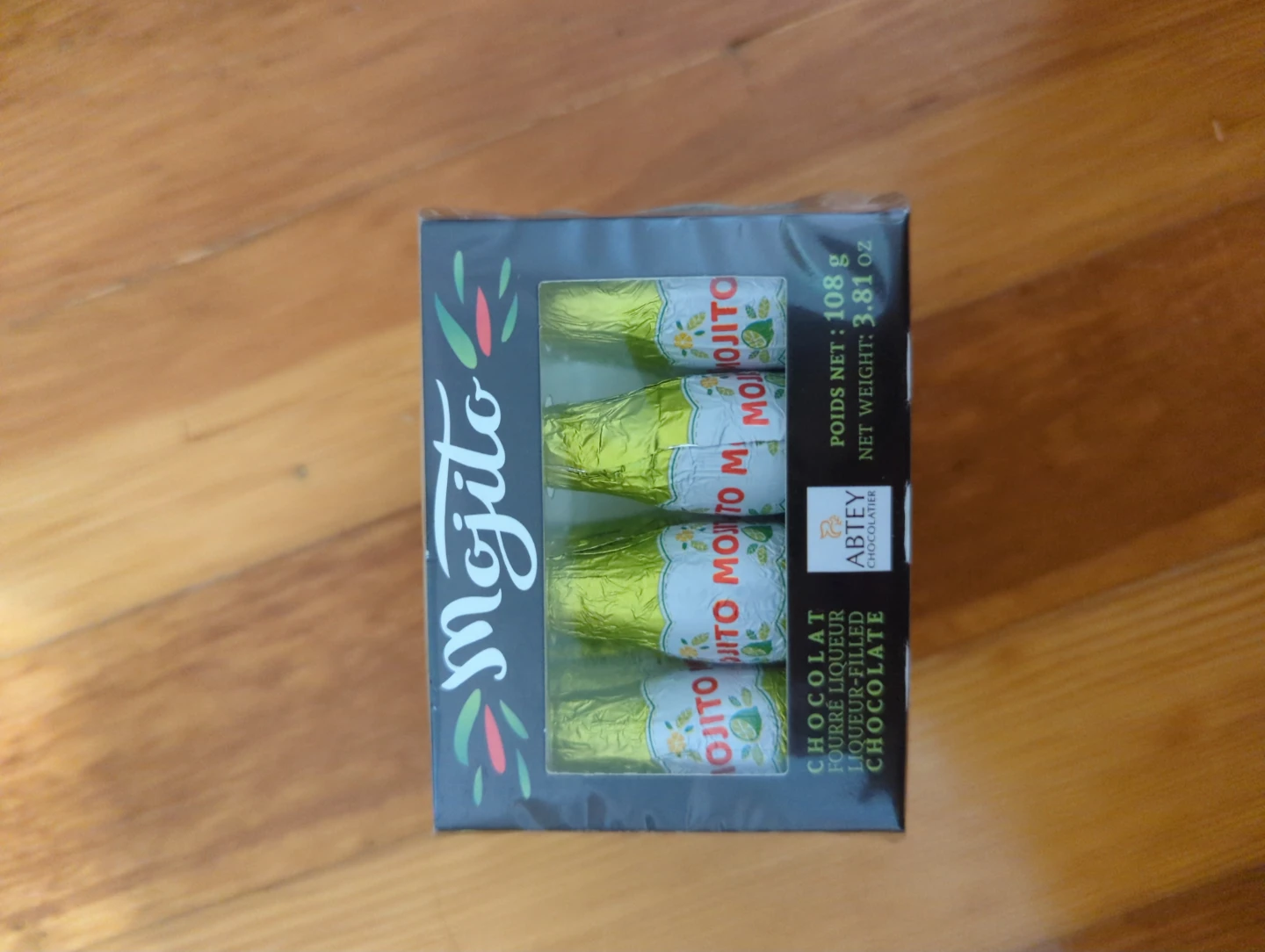 Abtey Mojito Liqueur Filled Chocolates