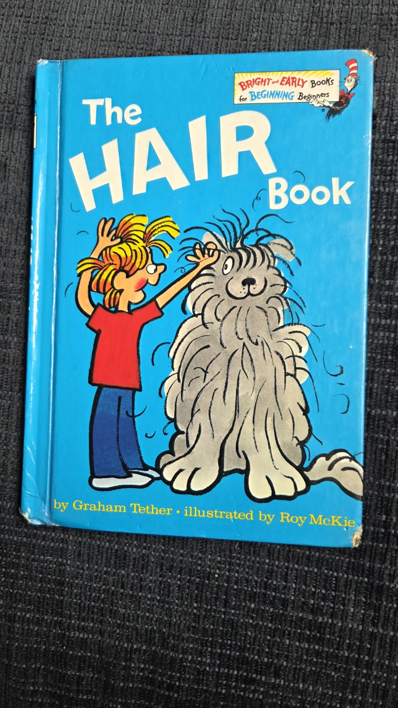 The Hair Book by Graham Tether & Roy McKie Children's Book