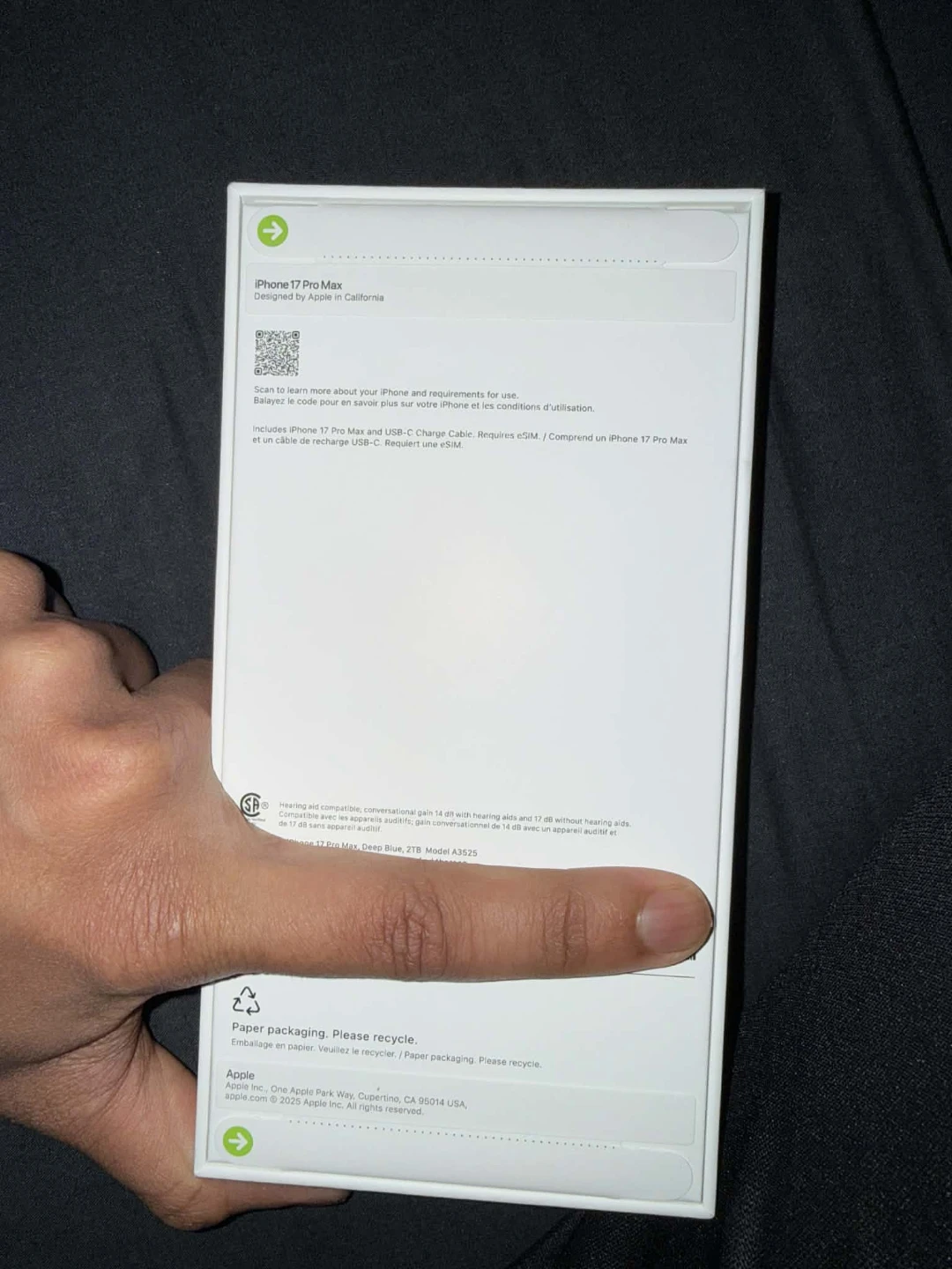 iPhone 17 pro max 2tb - photo 2