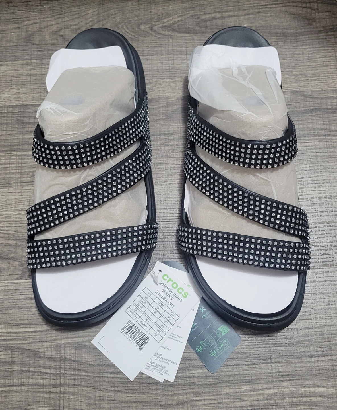 Crocs Getaway Gems Strappy Sandals size 8 - photo 4