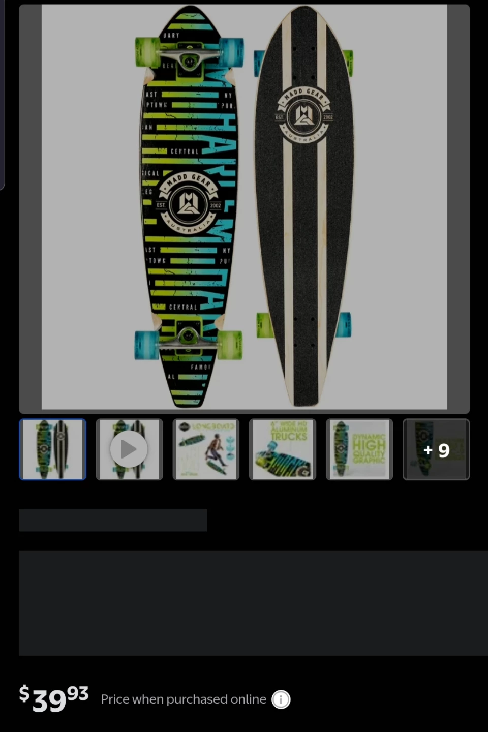 Madd Gear Skateboard - photo 4