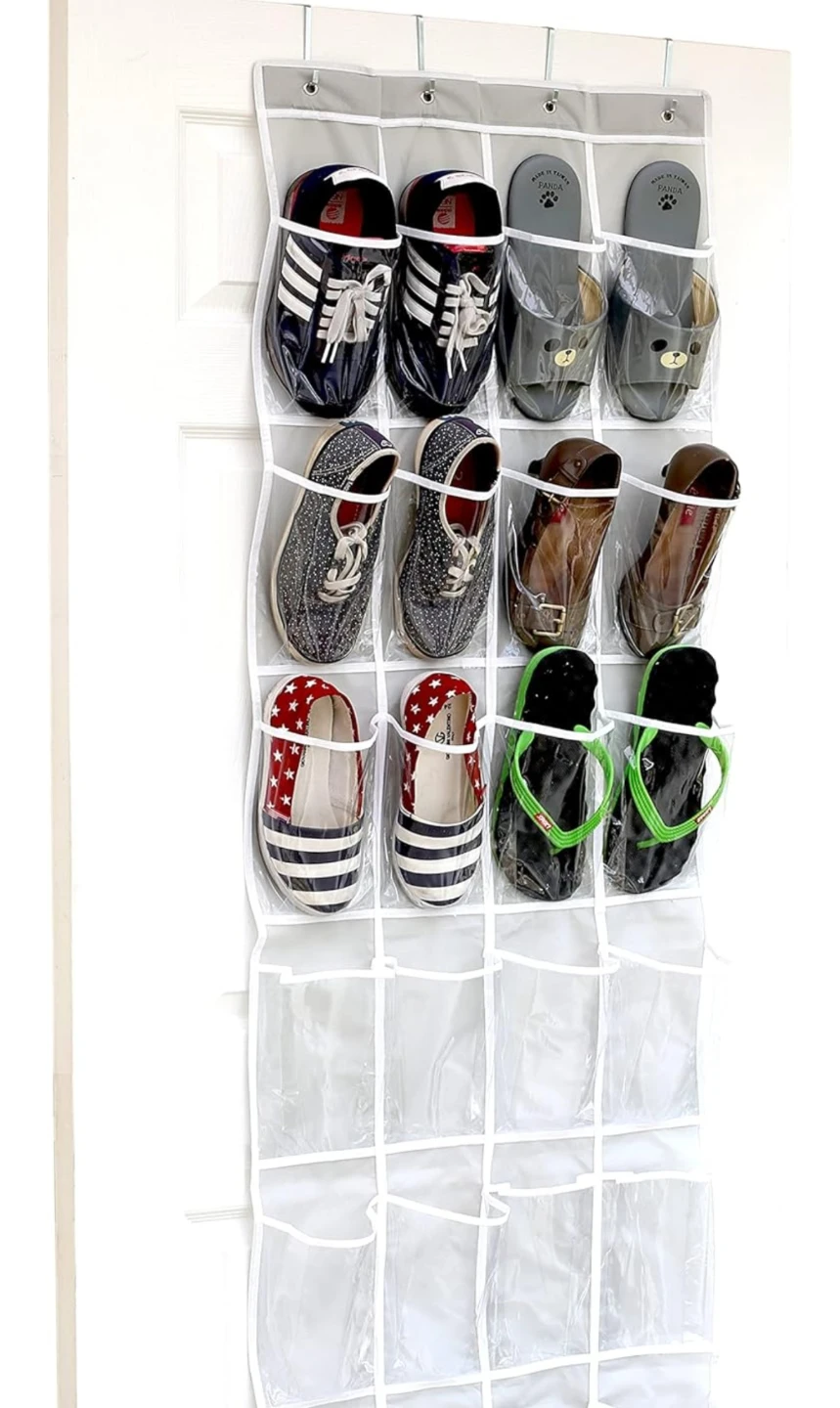 Pocket Over-the-Door Shoe Organizer