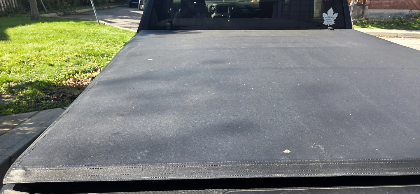 Black Soft Roll-Up Tonneau Cover - photo 3