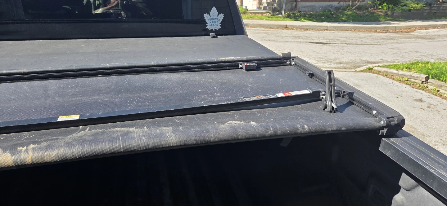 Black Soft Roll-Up Tonneau Cover - photo 5