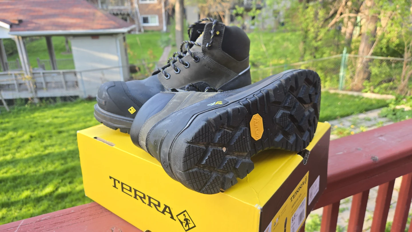 Terra Gantry 4IN S1P Safety Boots Grey/Black Size 9.5 - photo 3