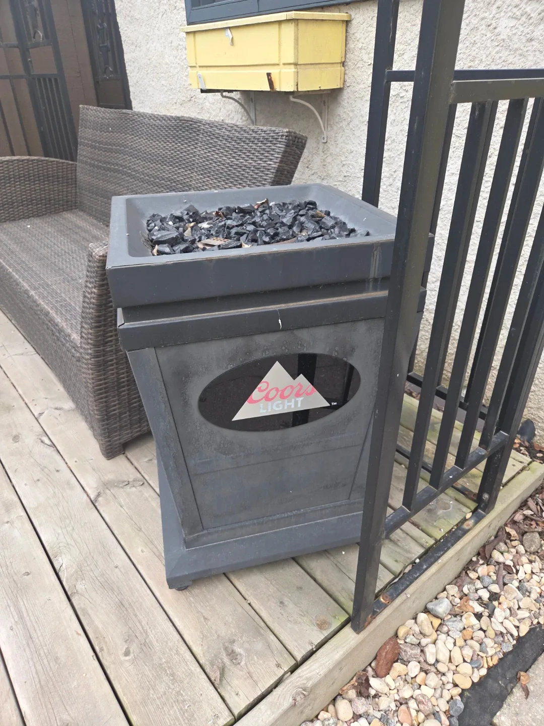 Coors Light Fire Pit