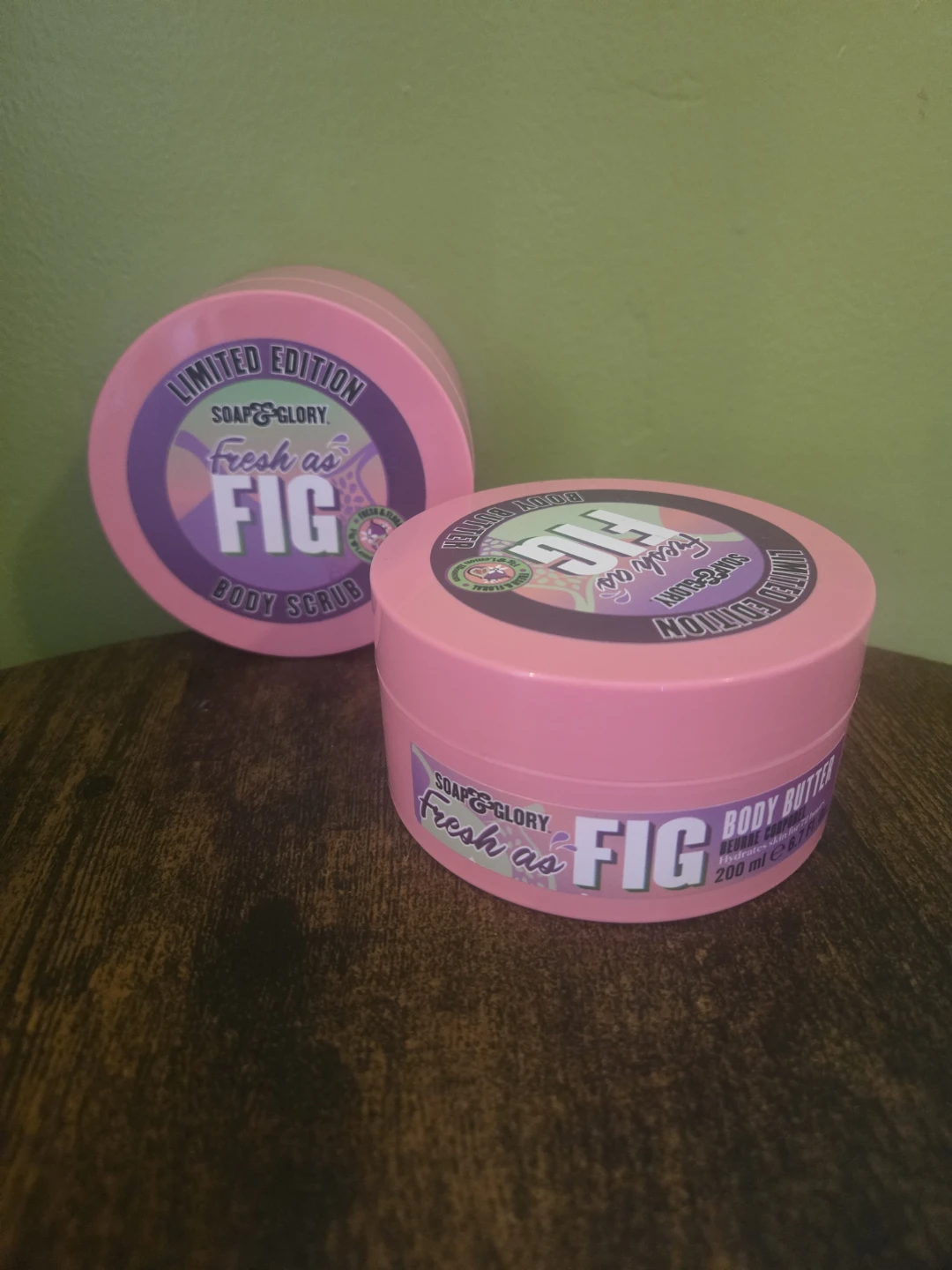 Soap & Glory Fresh as Fig Body Scrub & Body Butter Set