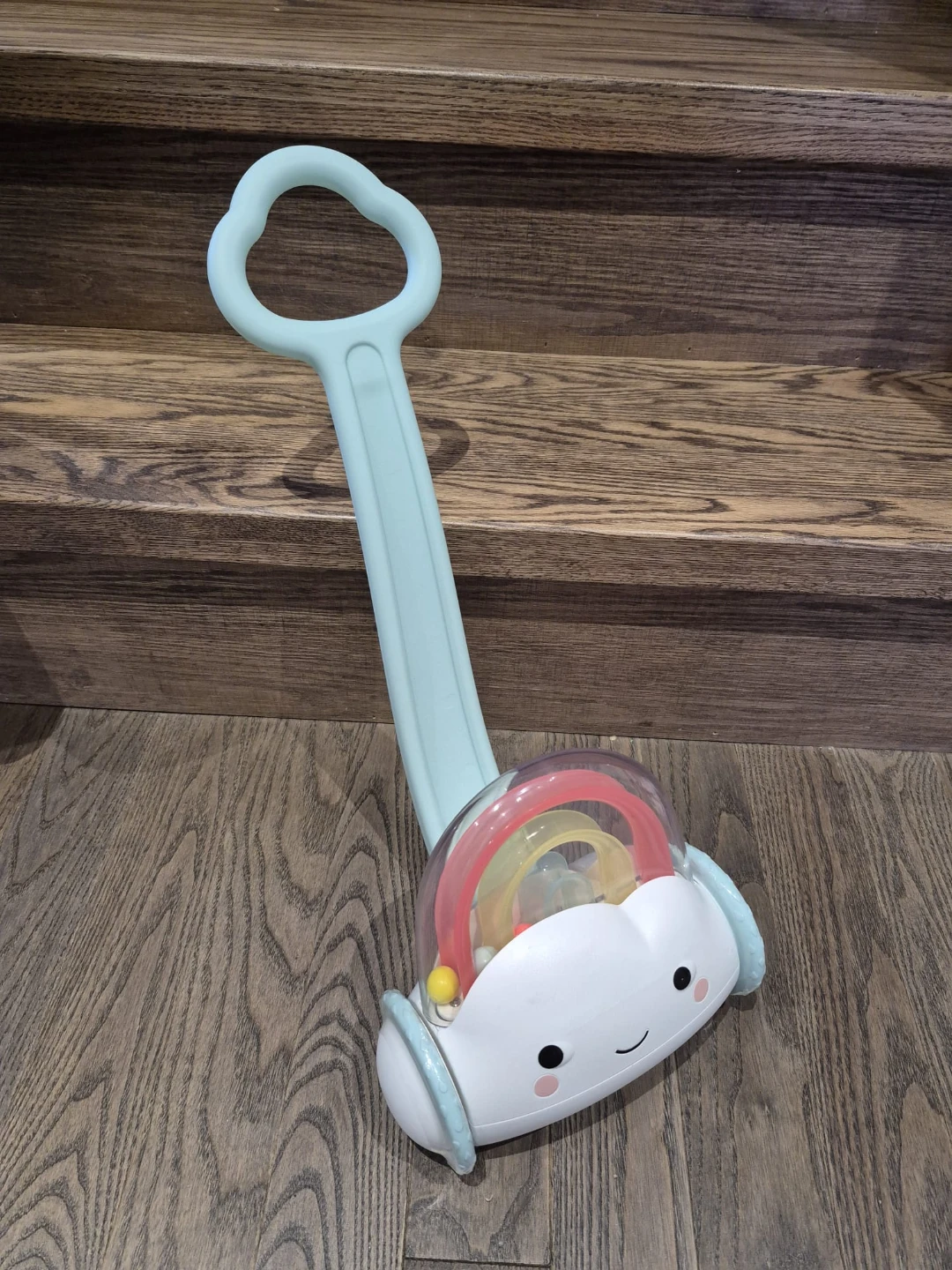 Fisher-Price Rainbow Cloud Push Walker Toy