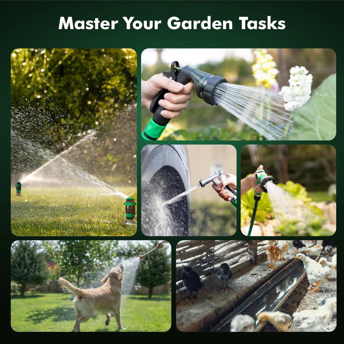 RESTMO 4 Way Garden Hose Splitter - photo 4