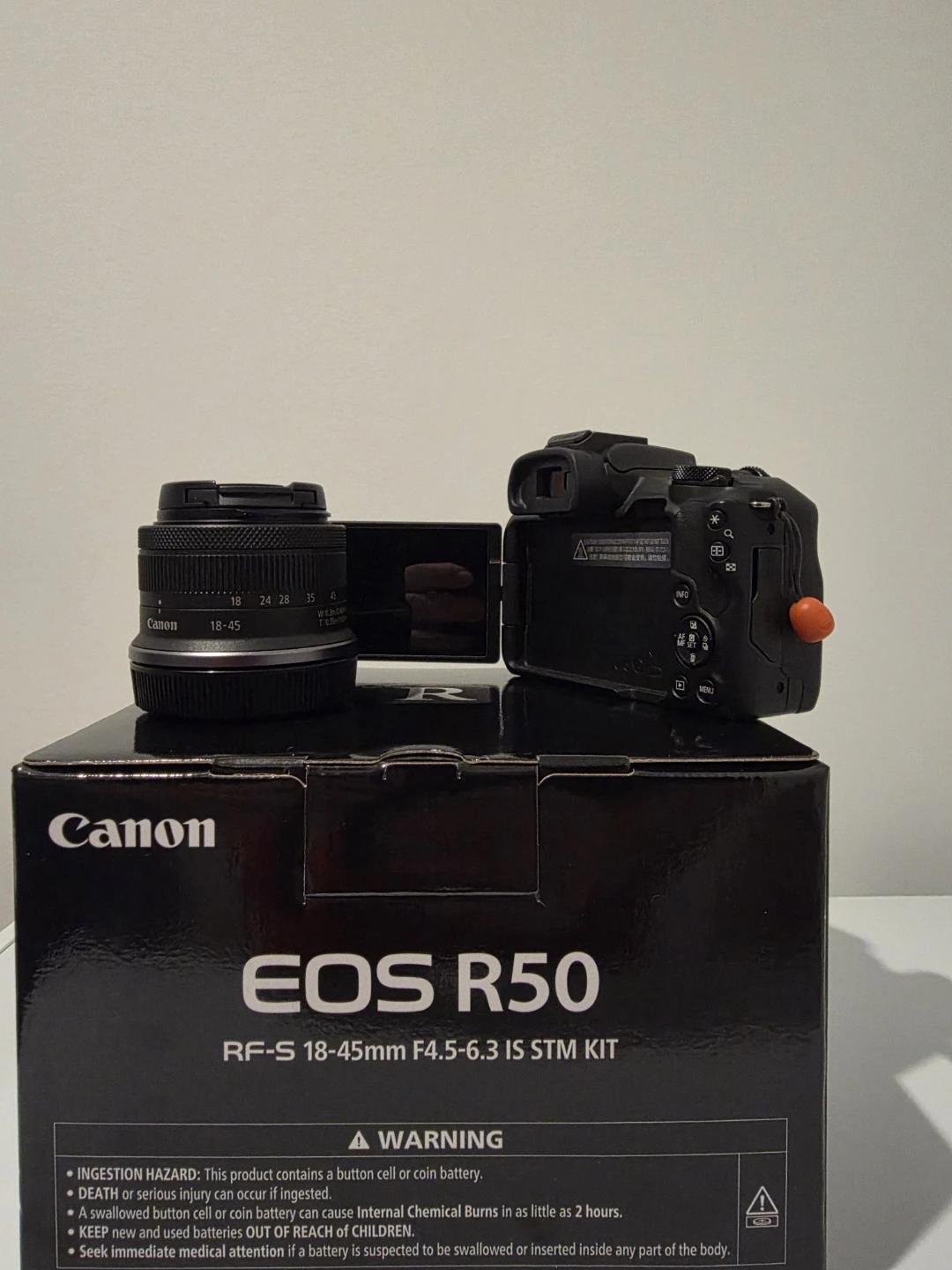 Canon EOS R50 RF-S 18-45mm F4.5-6.3 IS STM Kit Camera - photo 3
