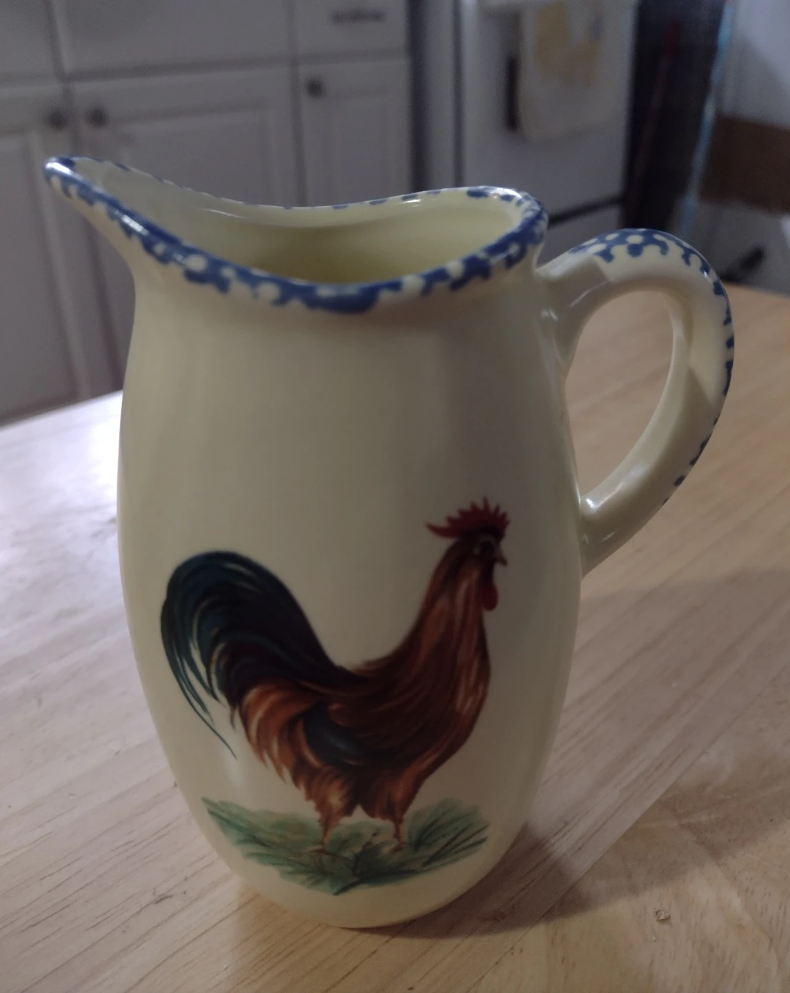 Creamer and Sugar Bowl Set with Rooster Design - photo 2