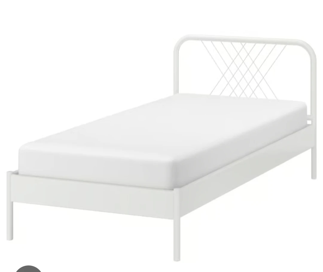 Twin size bed set frame