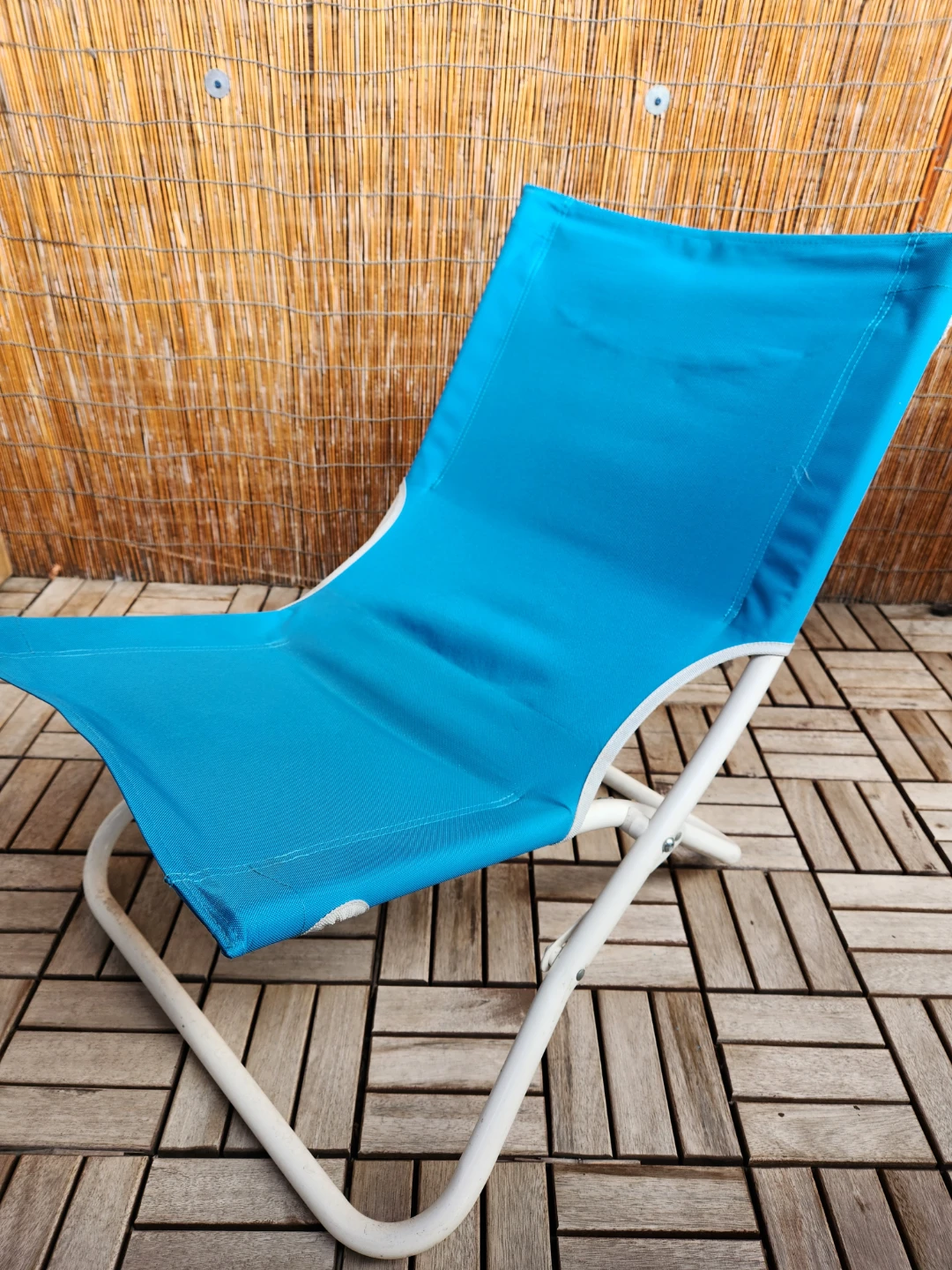 Blue Folding Beach Chair