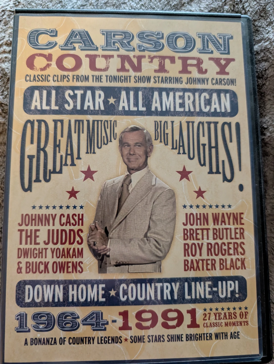 Carson Country DVD - Classic Clips from The Tonight Show