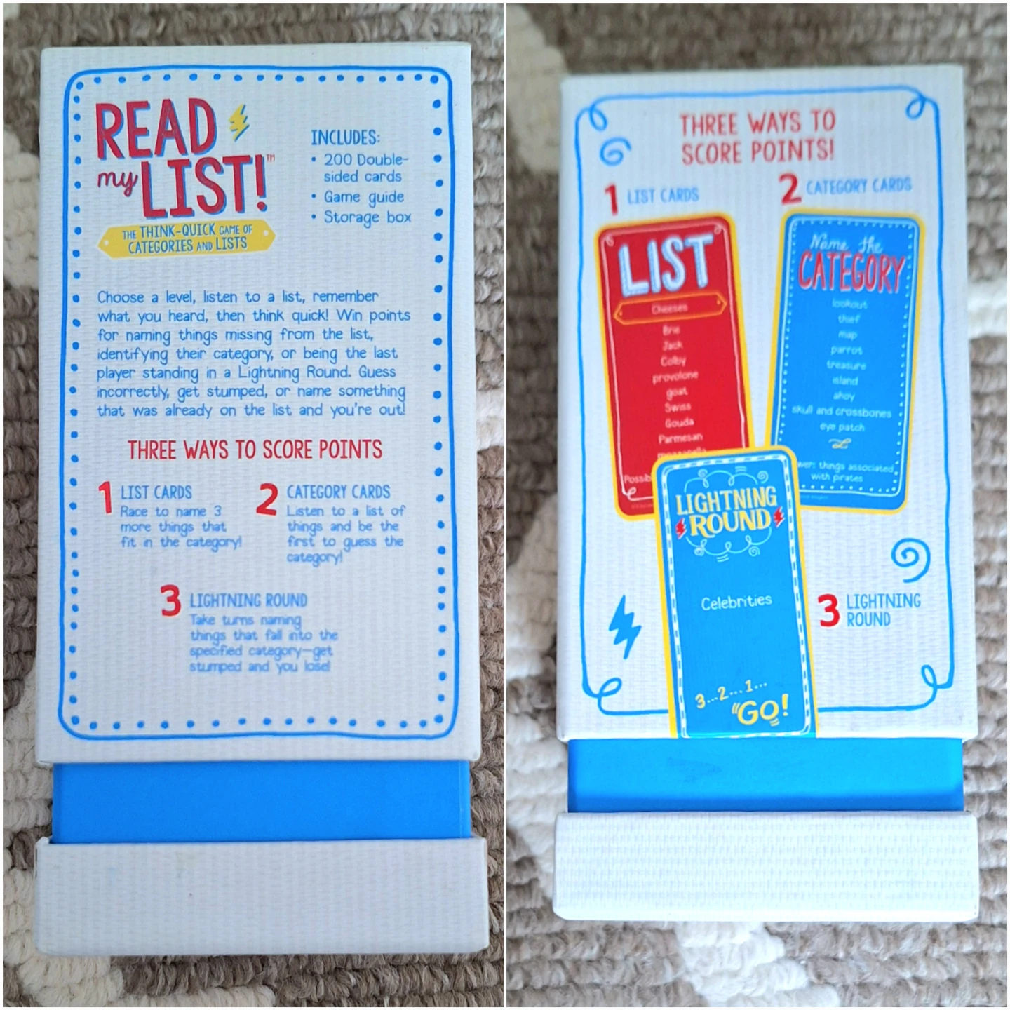 Read My Lists game - NEW easy to play anywhere game - photo 3
