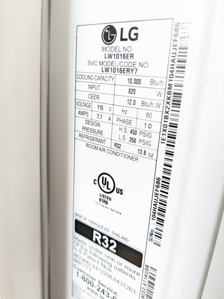 10,000Btu LG Window AC Unit with Remote Control - photo 3