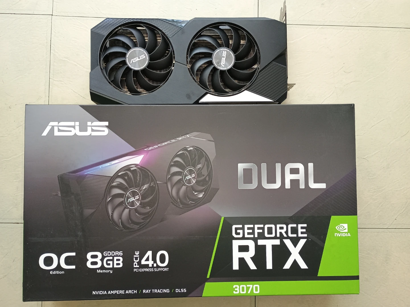 ASUS GeForce RTX 3070 Dual Graphics Card - photo 3
