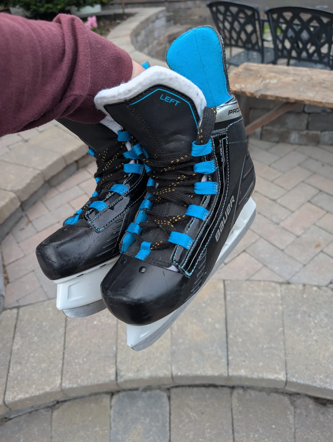 Bauer Prodigy Ice Hockey Skates - size 4.0