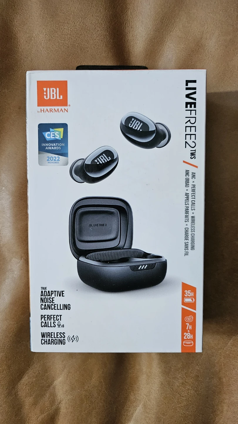 JBL LIVE FREE 2 TWS Wireless Earbuds - Black