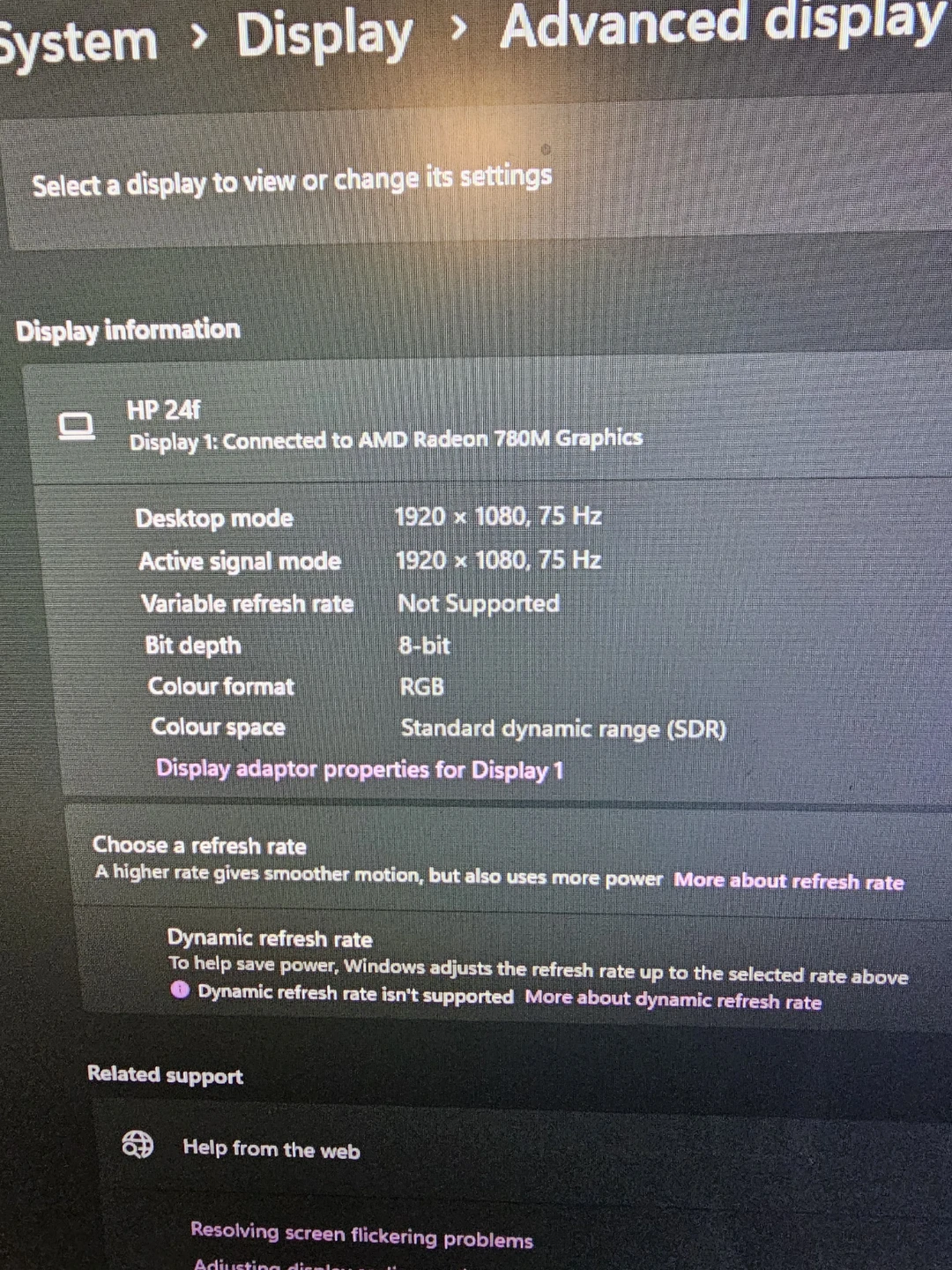 HP 24f 1080p Monitor - photo 2