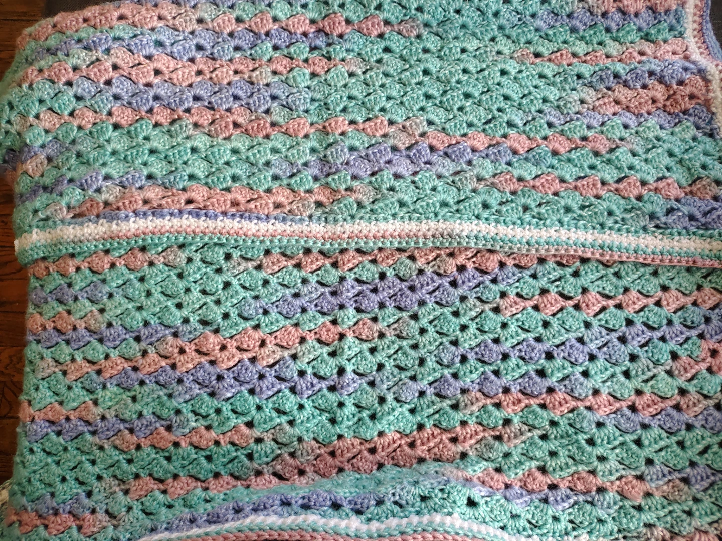 Handmade Crochet Baby Afghan - photo 2
