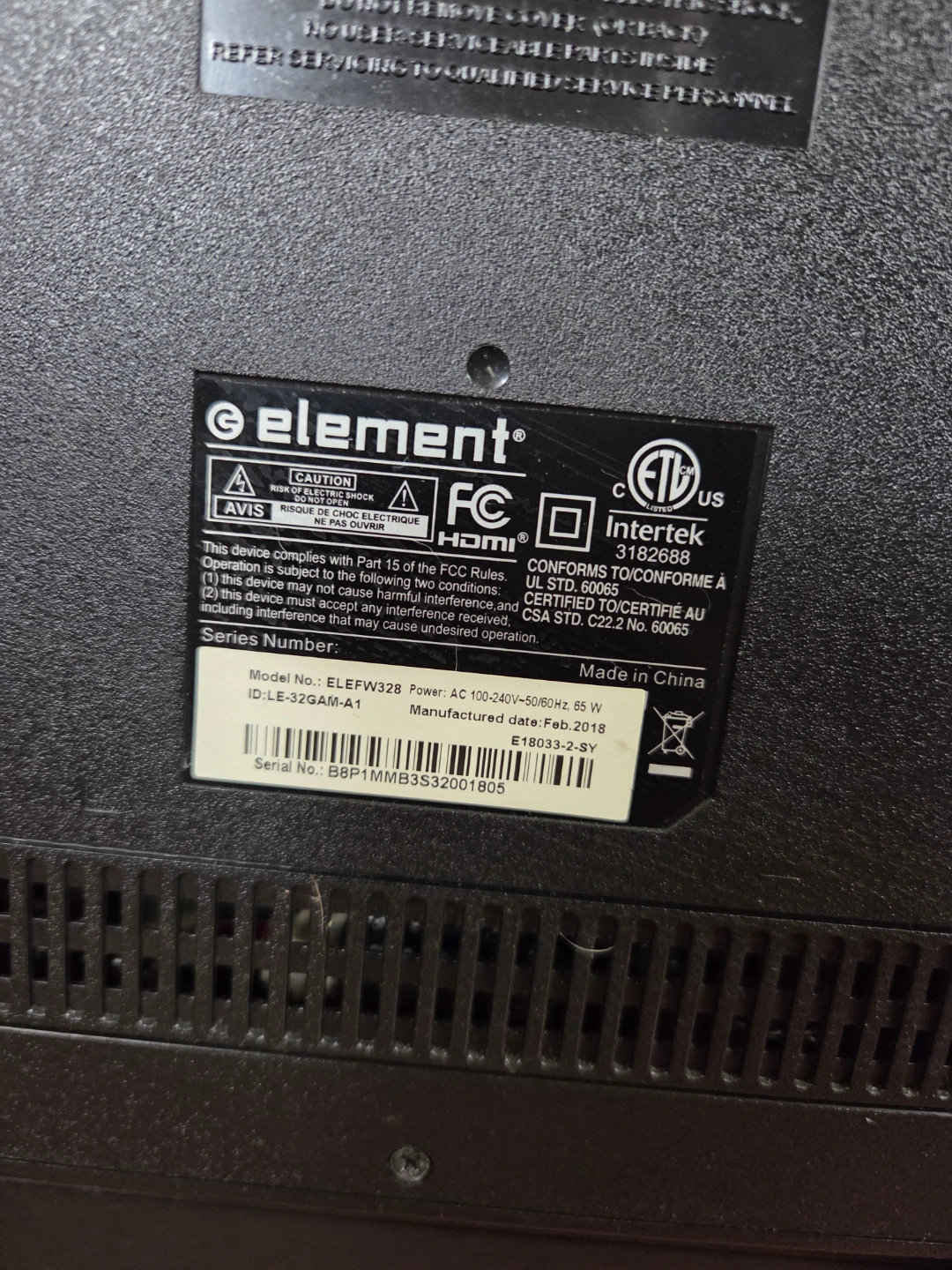 Element 32" HD Smart TV - photo 2