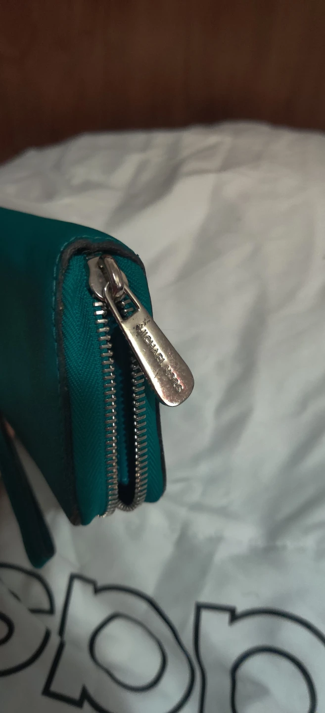 Michael Kors Teal Wristlet Wallet - photo 4
