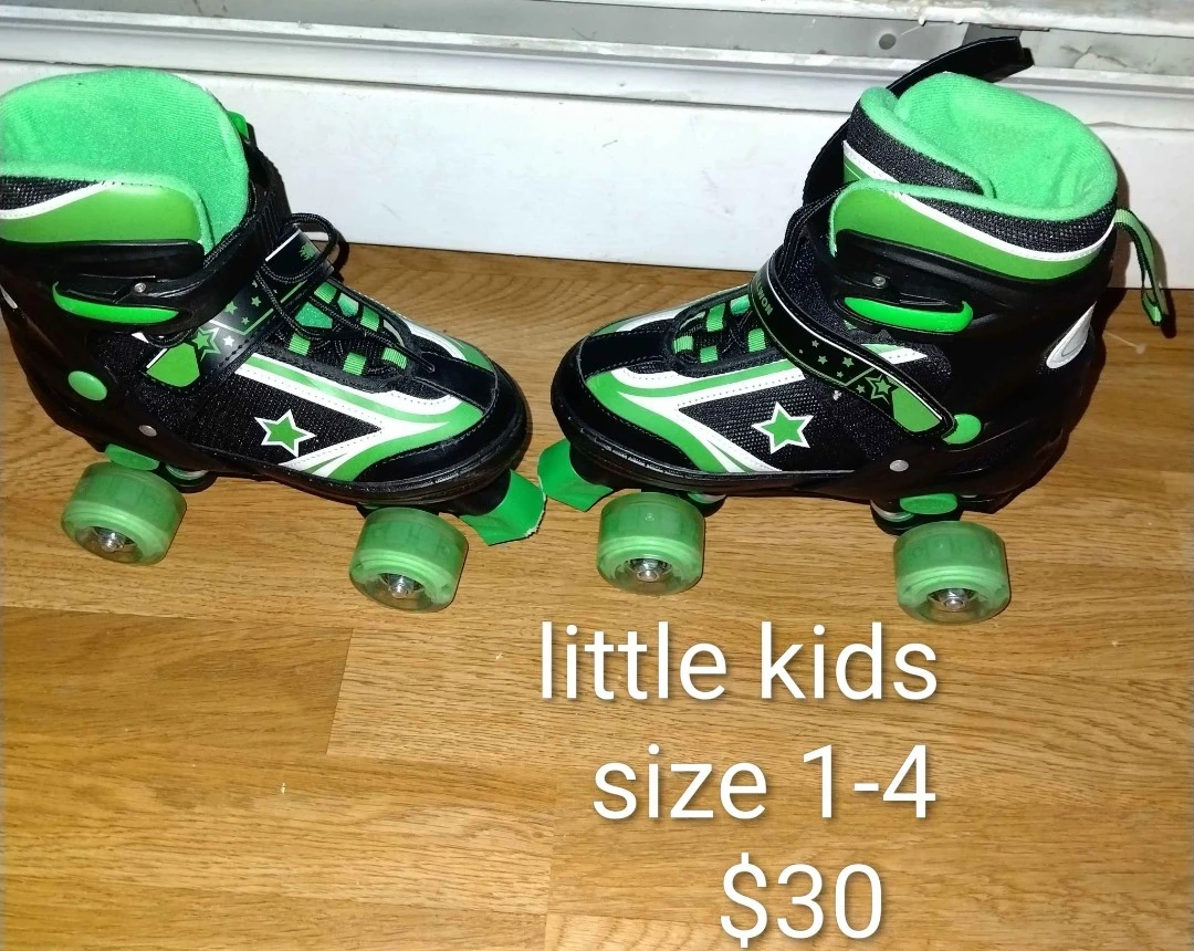 Kids Roller Skates Size 1-4