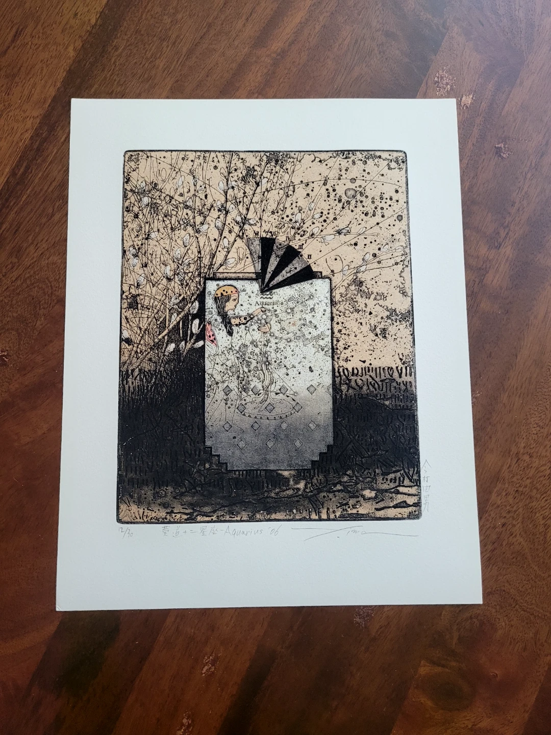 Limited Edition Japanese Print – Imamura Yoshio