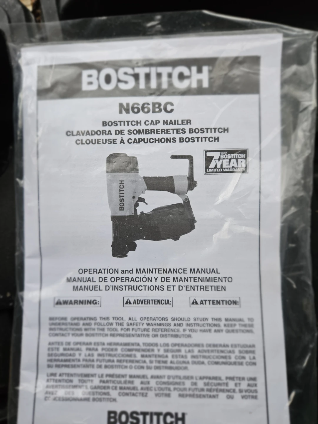 Bostitch N66BC Coil Roofing Nailer - photo 5