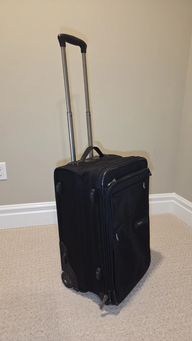 Kirkland Signature Black Rolling Suitcase