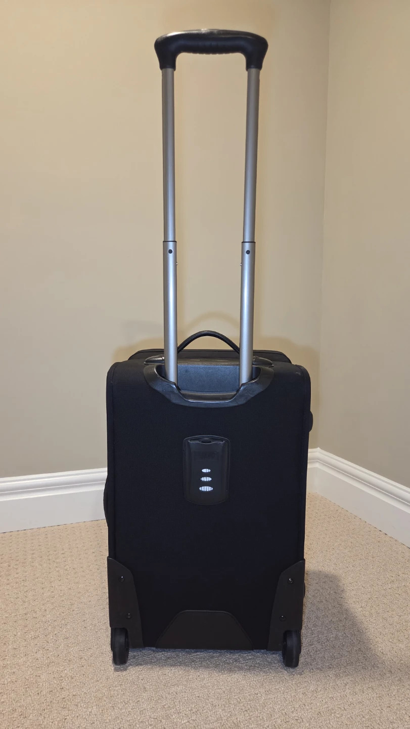 Kirkland Signature Black Rolling Suitcase - photo 3