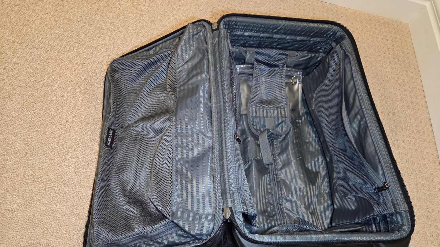 Kirkland Signature Black Rolling Suitcase - photo 4