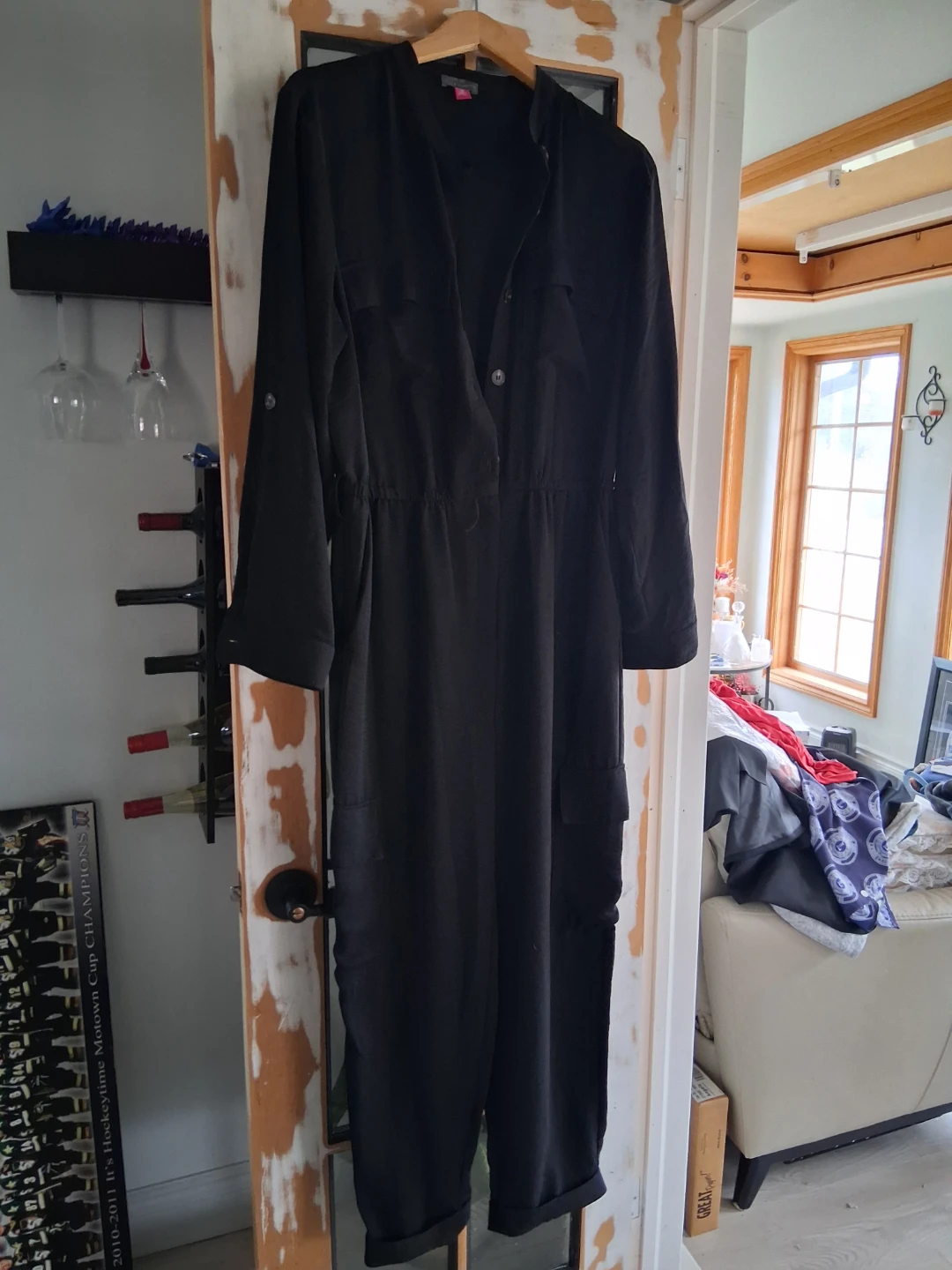 Vince Camuto Black Jumpsuit Size 14