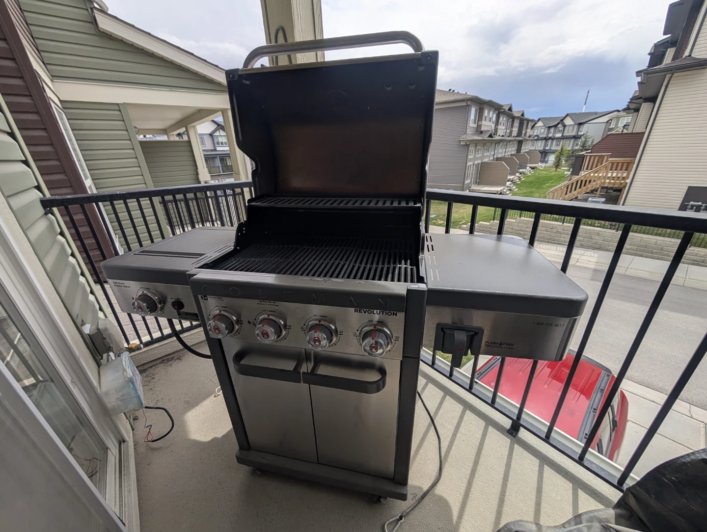 Coleman Revolution 4-Burner Propane Grill with Side Burner - photo 5