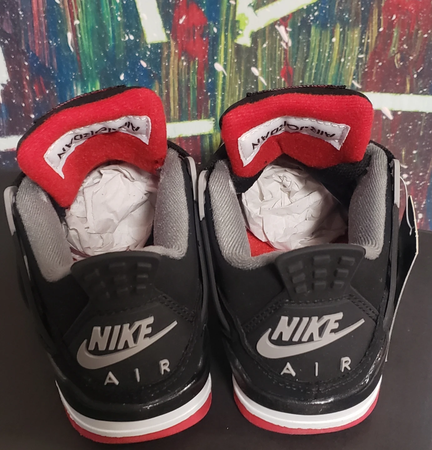 Brand new Jordan Kids Red Bread Size 2y 3y - photo 4