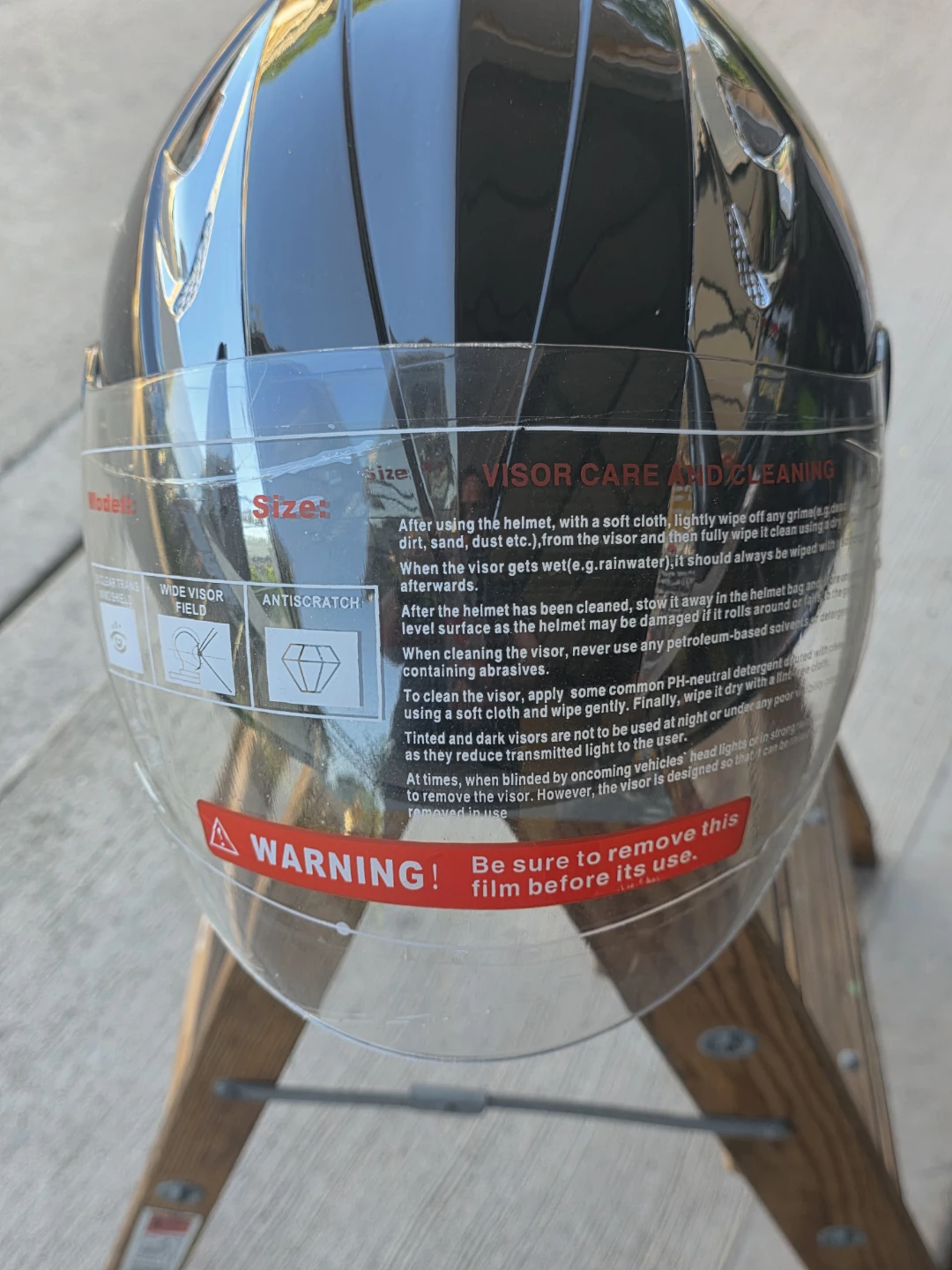 Eagle DOT Motorcycle Helmet - photo 3