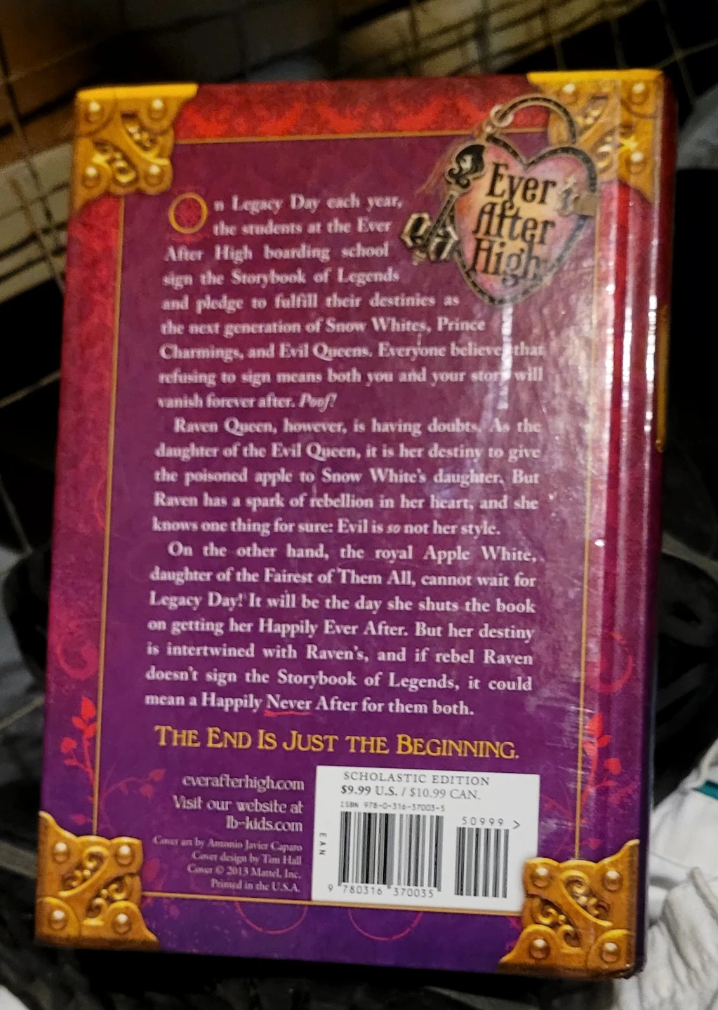 Ever After High The Storybook of Legends by Shannon Hale🥕 - photo 2