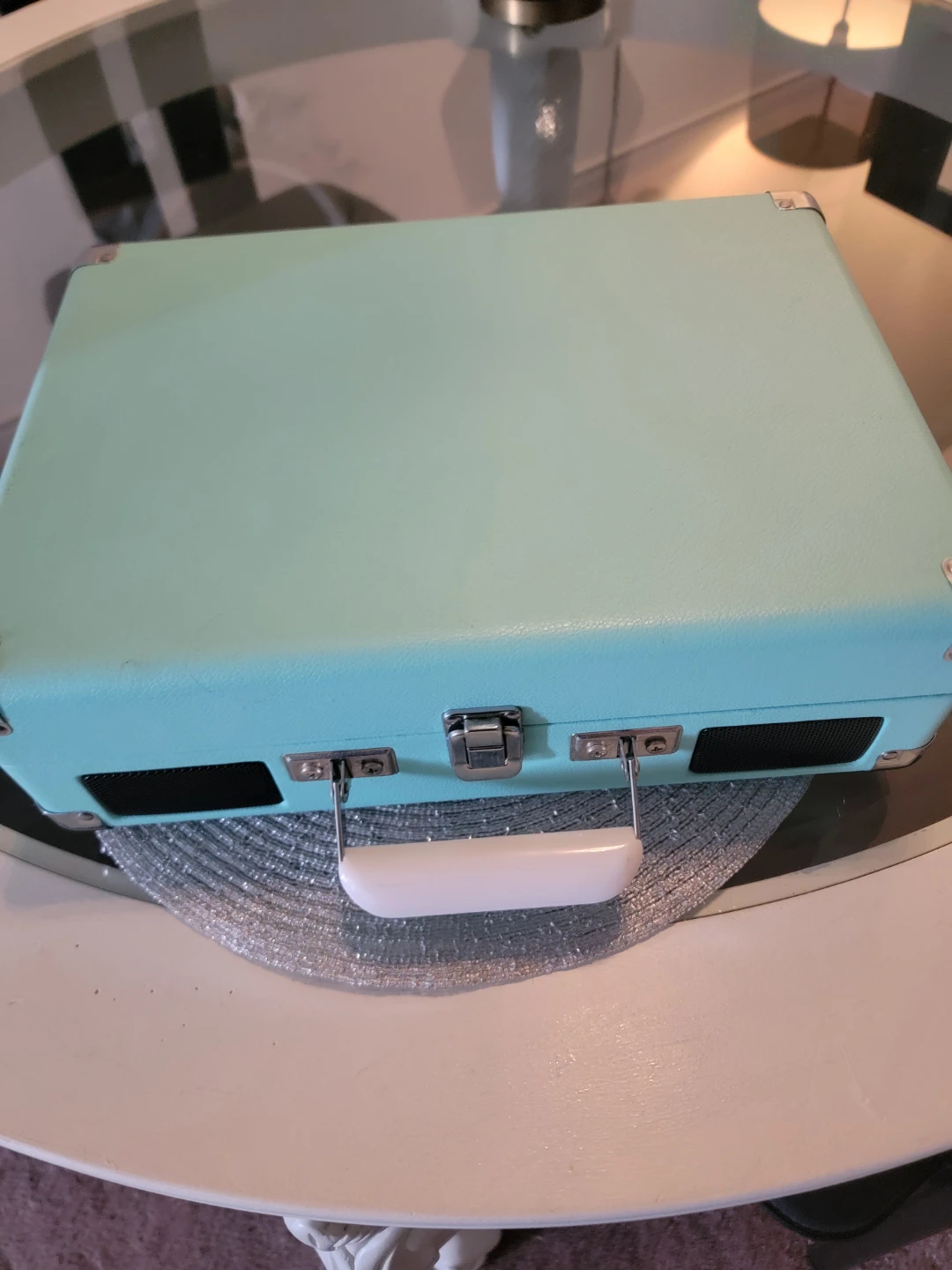 Crosley Turntable Record Player - Teal - photo 2