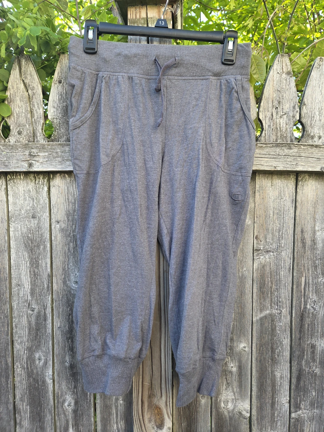 Champion Authentic Women's Grey Capris - Size S