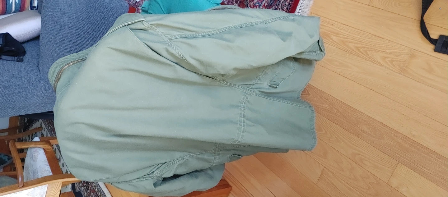 Vintage M-65 Field Jacket - Olive Green - photo 2