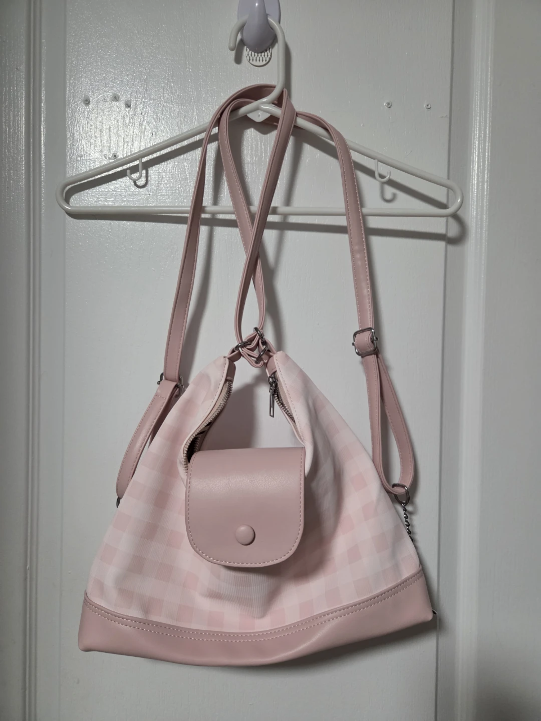 Cute Pink Gingham Bag - photo 2