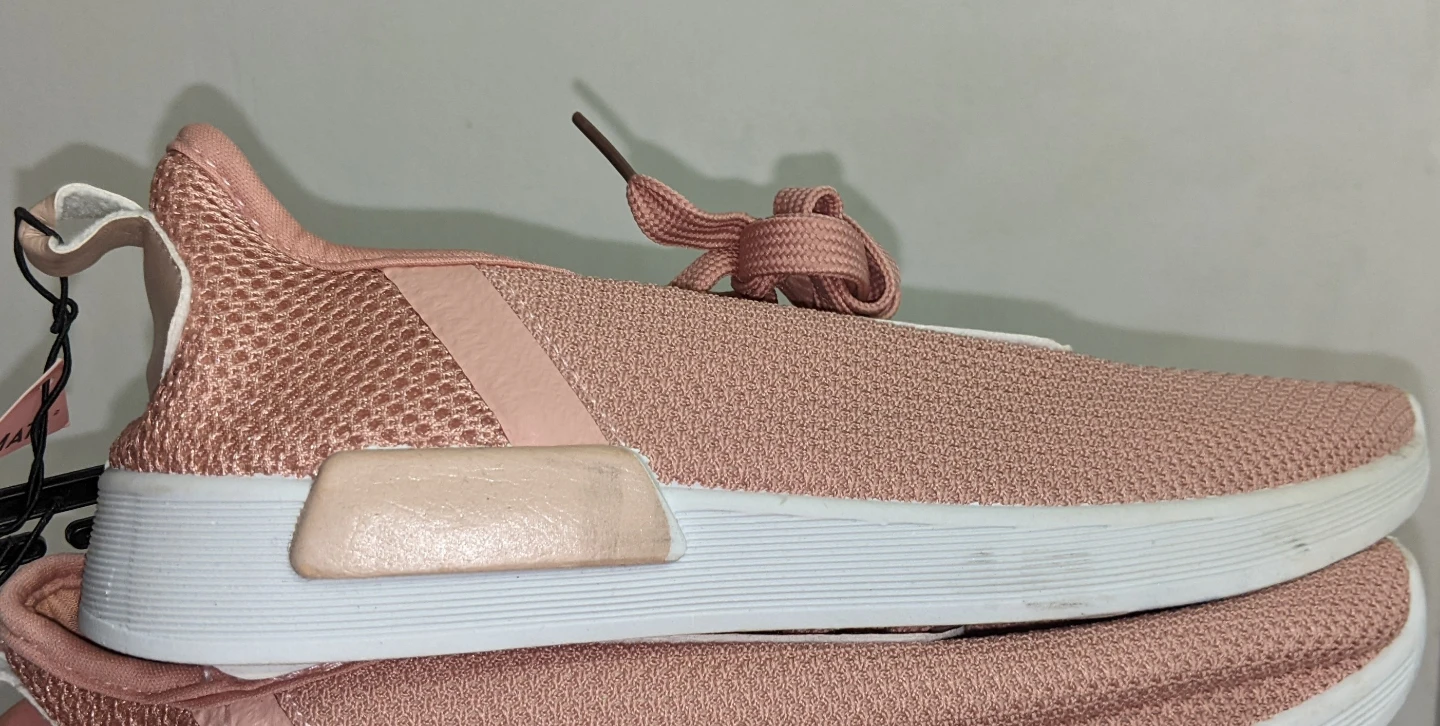 Ardene Pink Mesh Sneakers Size 8