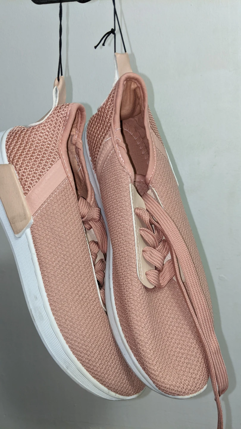 Ardene Pink Mesh Sneakers Size 8 - photo 2